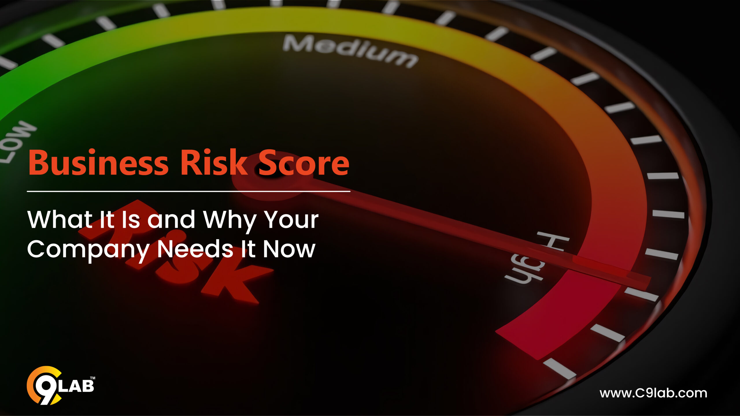 Business Risk Score: What It Is and Why Your Company Needs It Now